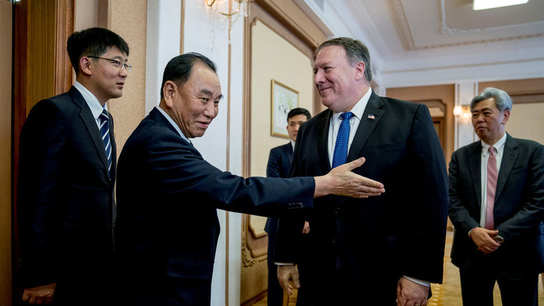 Medienbericht: Pompeo bringt Kim Jong-un 'Rocket Man'-CD von Trump