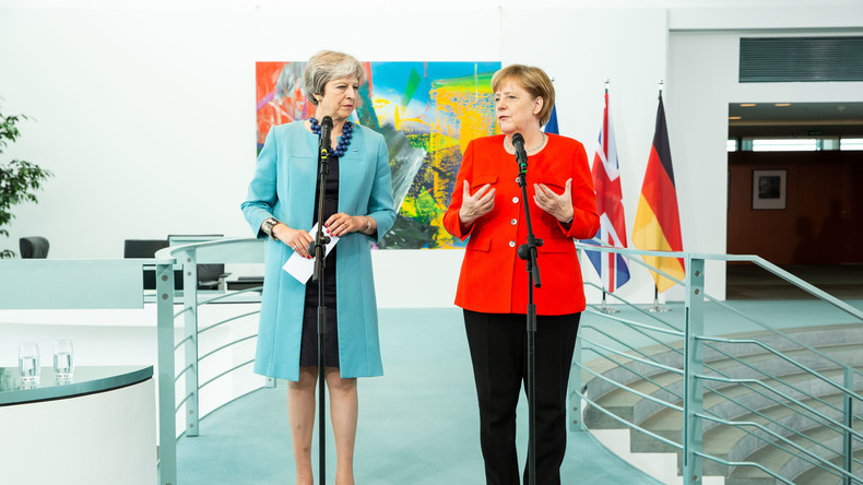 LIVE: Merkel, May und polnischer Premier Morawiecki geben Pressekonferenz