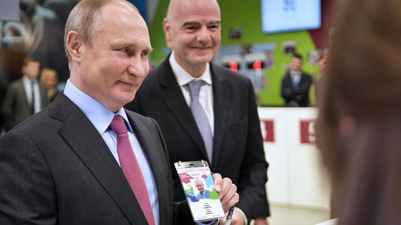 Wladimir Putin: Fan-ID soll als Visum für Russland bis Ende des Jahres gelten