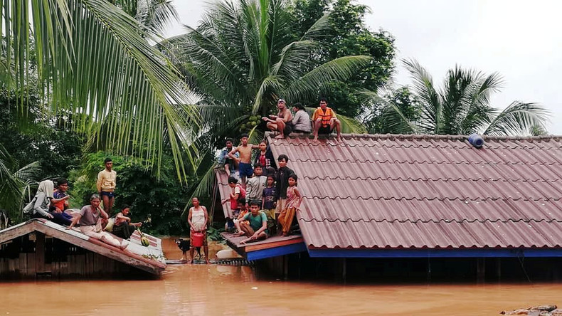 Dammbruch in Laos: Mindestens 19 Tote, Hunderte Menschen vermisst