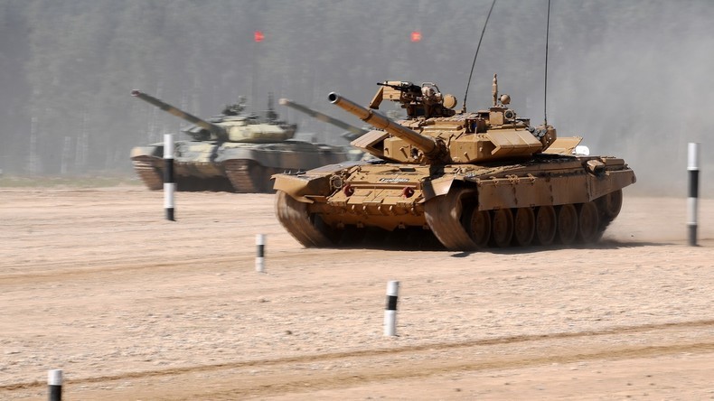 Panzer-Biathlon: Internationale Armeespiele 2018 in Russland