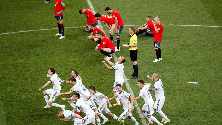 Viertelfinale!! - Russland gewinnt den Achtelfinal-Krimi gegen Spanien im Elfmeterschießen