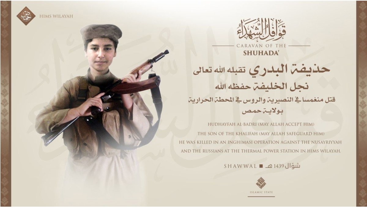 Syrien: Armee tötet Sohn von IS-Anführer Abu Bakr al-Baghdadi bei Gefecht 