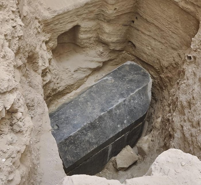 Schwarze Büchse der Pandora: Nie geöffneter Sarkophag bei Alexandria entdeckt