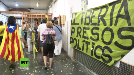 Spanien: Zehntausende fordern die Freilassung katalanischer Politiker