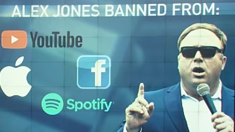 Reinemachen auf Social Media: Koordinierter Angriff auf Infowars (Video)