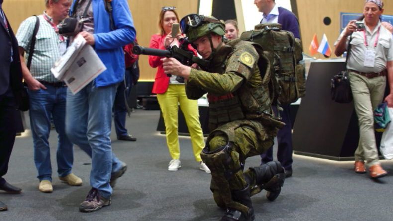 Die Zukunft Fur Gefahrliche Einsatze Russisches Exoskelett Bereits In Syrien Getestet Rt De