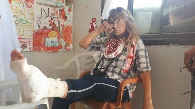 Israelische Streitkräfte schießen norwegische Friedensaktivistin zweimal in einer Woche an (VIDEO)