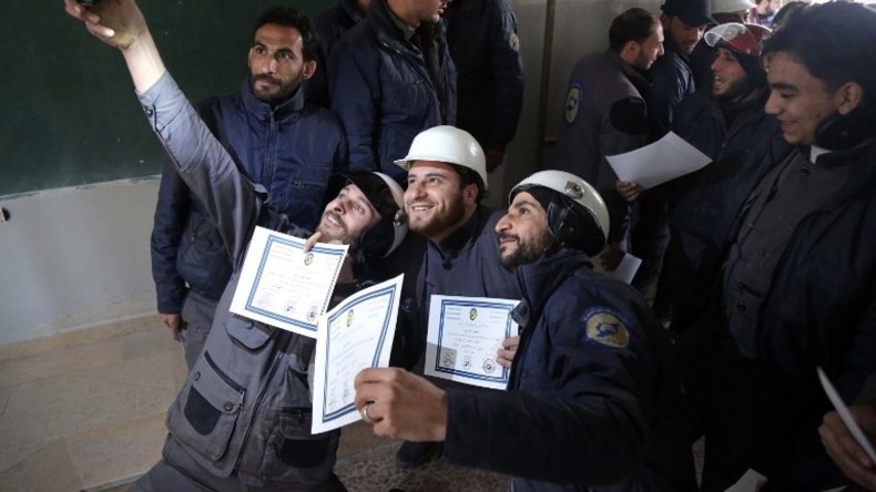 Syrien: Planen Terror-Helme einen inszenierten Chemiewaffenangriff? (Video)