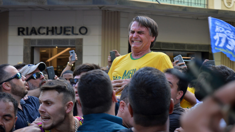 Brasilianischer Präsidentschaftskandidat bei Wahlkampfveranstaltung mit Messer attackiert