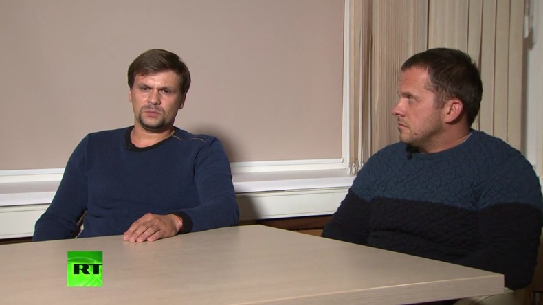 "Wir sind keine Agenten": Angebliche Skripal-Attentäter im Exklusiv-Interview