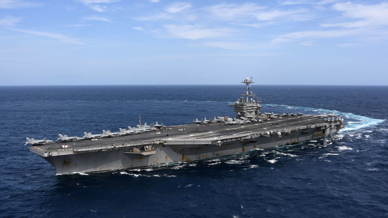 US-Flugzeugträger trifft in Mittelmeer nach Drohungen gegen Syrien ein