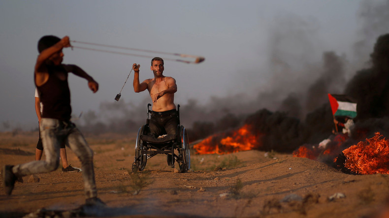 Sieben Palästinenser sterben bei Zusammenstößen an Gaza-Grenze
