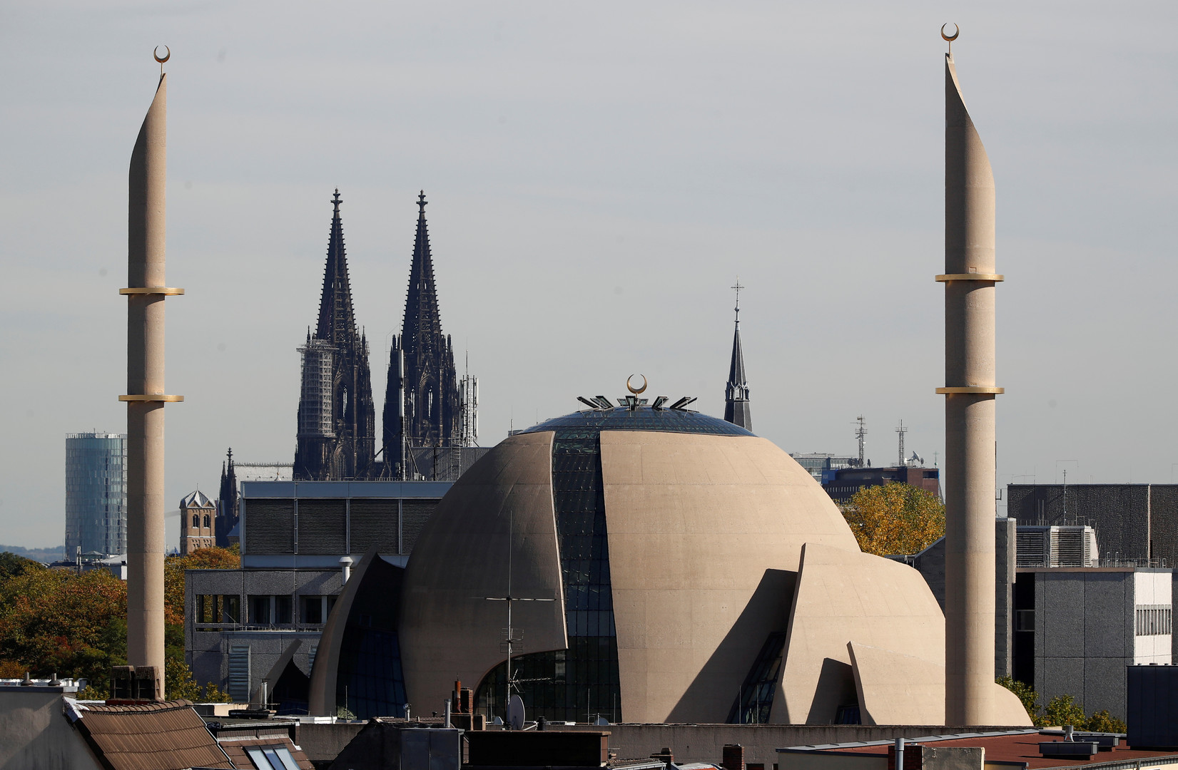 Differenzen bei Erdoğans Staatsbesuch: Streit um Kölner Moschee, harte Worte bei Staatsbankett