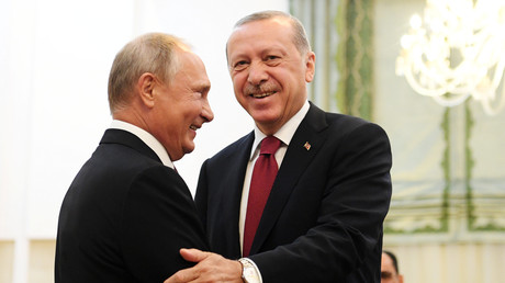 Turkish Foreign Minister announces meeting of Putin and Erdoğan on Syria talks for Monday (archive image)