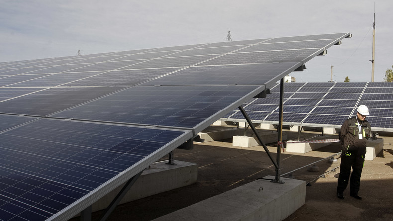 Erste Solaranlage in Tschernobyl-Sperrzone geht offiziell ans Netz