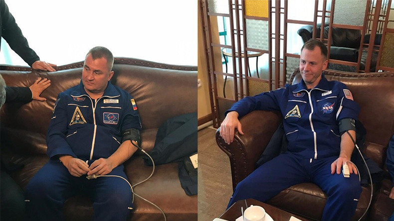 Erste Bilder von der ISS-Crew nach Notlandung in Kasachstan (Fotos, Videos)