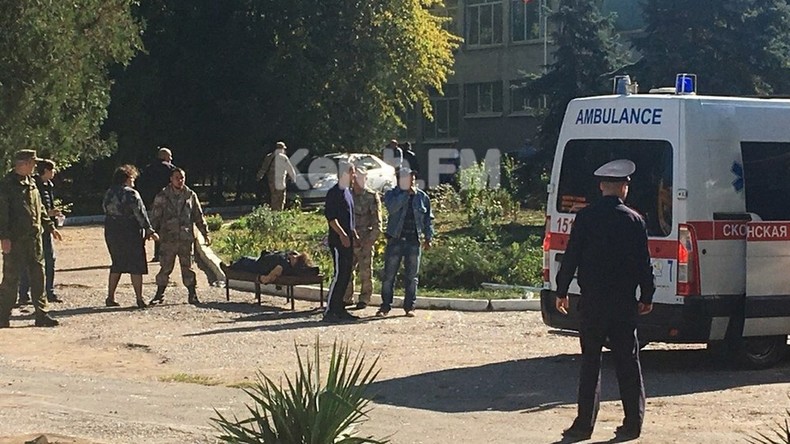 Blutbad in Fachschule auf Krim: 19 Tote, 40 Verletzte, Täter begeht Selbstmord