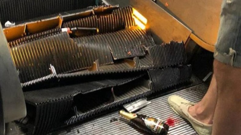 Rolltreppe in U-Bahn von Rom stürzt vor Fußballspiel ein: 30 Verletzte