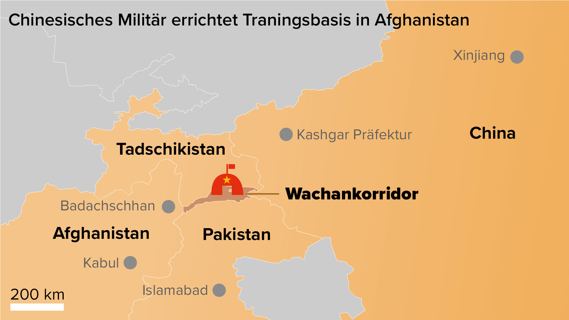 Geopolitischer Wandel: China errichtet erste Militärbasis in Afghanistan