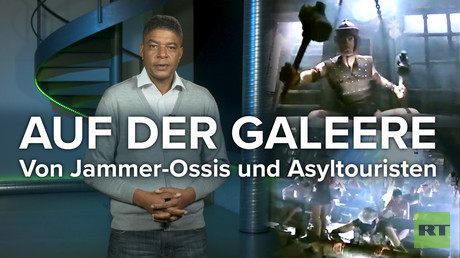 Auf der Galeere: Von Jammer-Ossis und Asyltouristen (Video)