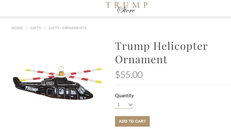 Donald Trumps Sohn wirbt auf Twitter für Weihnachtsschmuck mit Familien-Wahrzeichen und erntet Häme