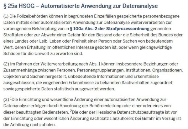 Palantir-Dossier: IT der Sicherheitsbehörden – US-Anbieter auf dem Vormarsch – Teil 2