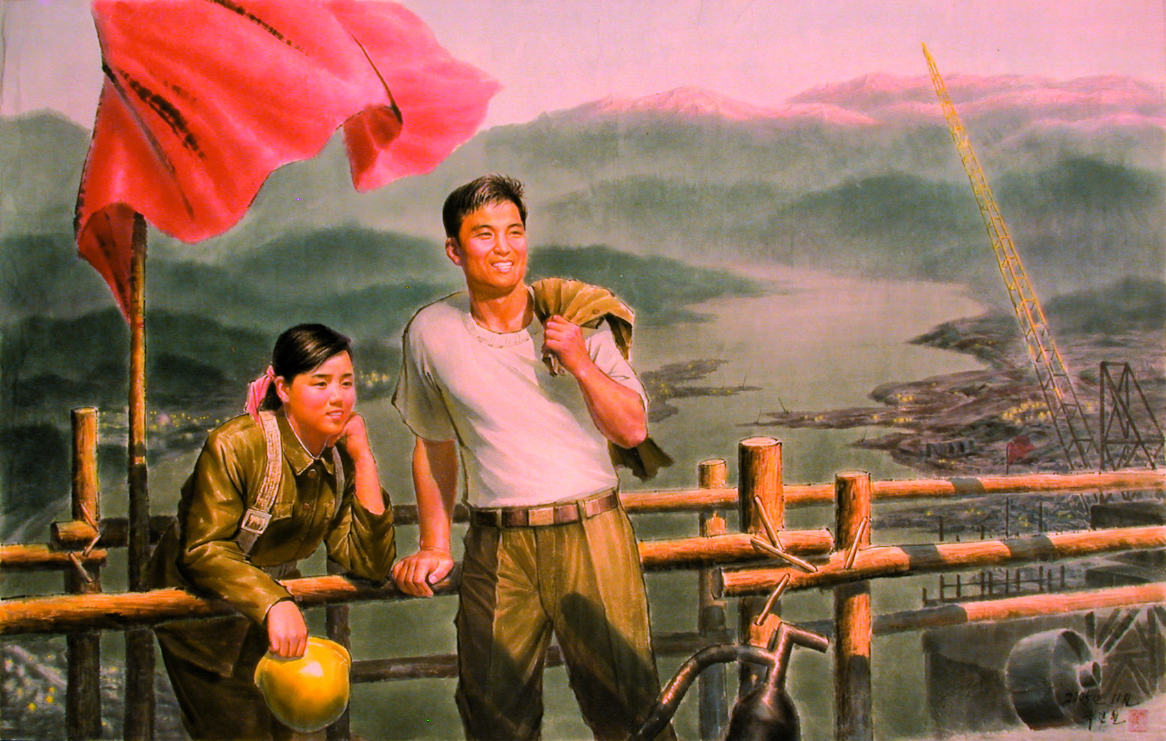 Nordkoreanische Kunst gegen Vorurteile und zum besseren Miteinander