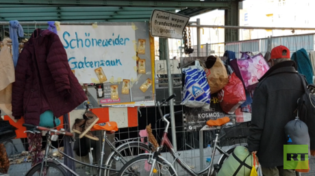 Armut und Obdachlosigkeit in Berlin: Das Projekt "Gabenzaun" (Video)