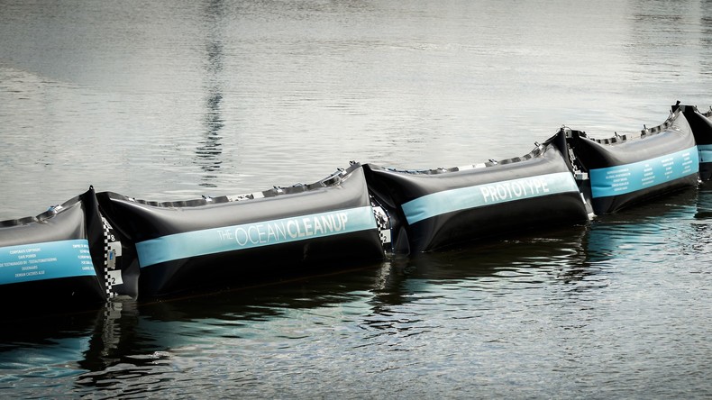 Unvorgesehene Probleme bei Plastikmüll-Fänger "Ocean Cleanup": Anlage hält Plastik nicht fest