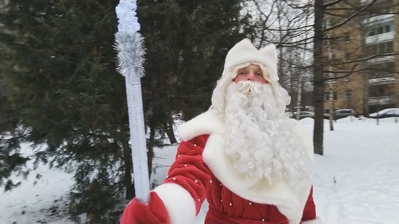 Ein Tag mit Väterchen Frost – wenn er kommt, ist Santa schon in den Ferien