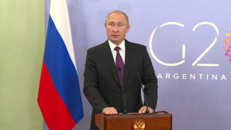 Putin: "Ich habe Trumps Frage zum Vorfall im Schwarzen Meer kurz beantwortet"