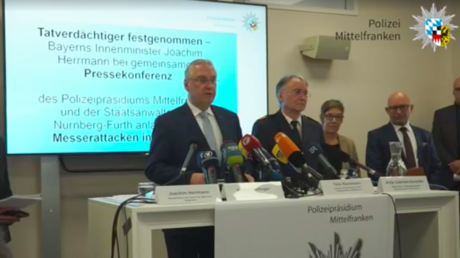 Pressekonferenz: Messer-Angreifer von Nürnberg war polizeibekannter Strafttäter