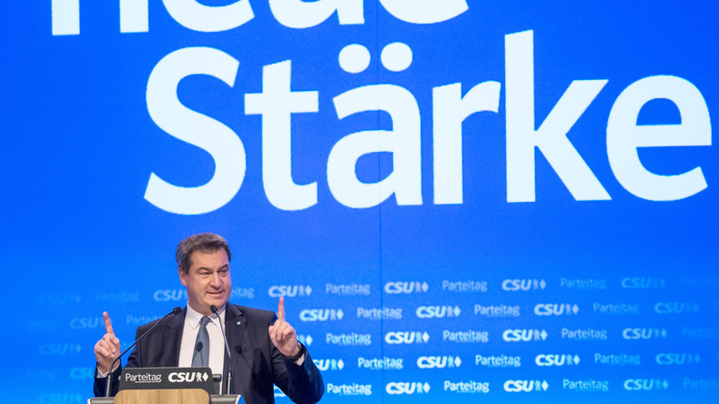 Markus Söder zum neuen CSU-Vorsitzenden gewählt