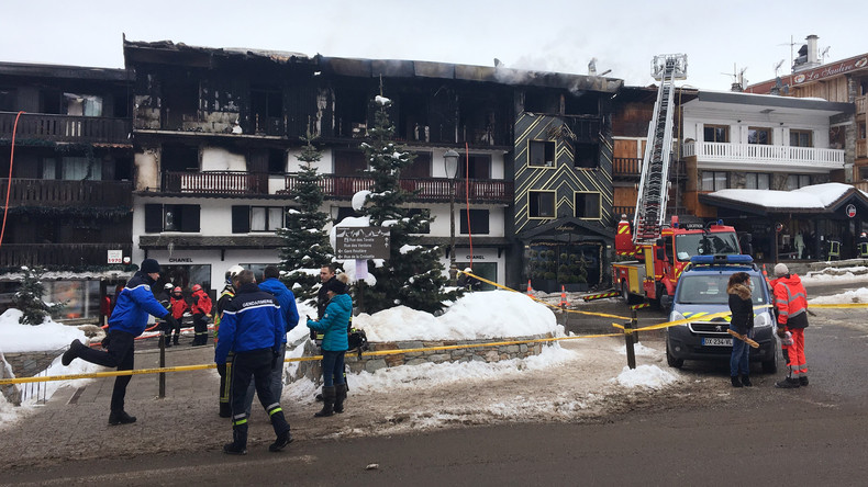 Zwei Tote und vier Schwerverletzte bei Brand in französischem Skiort