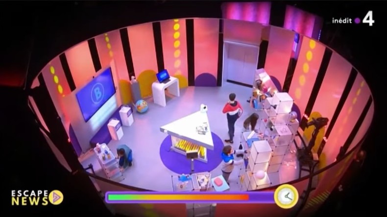Propaganda-Gameshow für Kinder im französischen Staatssender France 4