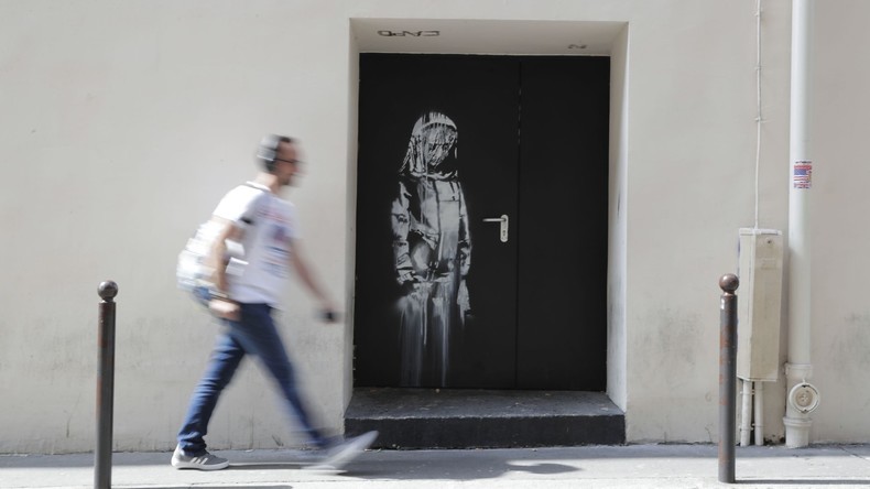 Banksy zugeschriebenes Werk in Paris aus Bataclan gestohlen