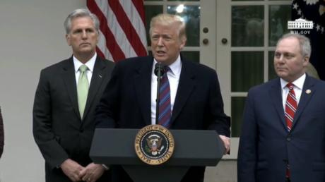 Trump bestätigt, dass der "Shutdown" Jahre dauern könnte, bis das Grenzproblem gelöst ist