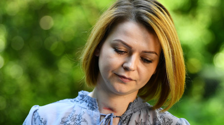Julia Skripal, die in Salisbury zusammen mit ihrem Vater, dem ehemaligen russischen Spion Sergej Skripal, vergiftet wurde, bei einem Reuters-Interview in London, 23. Mai 2018.