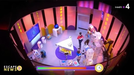 Propaganda-Gameshow für Kinder im französischen Staatssender France 4