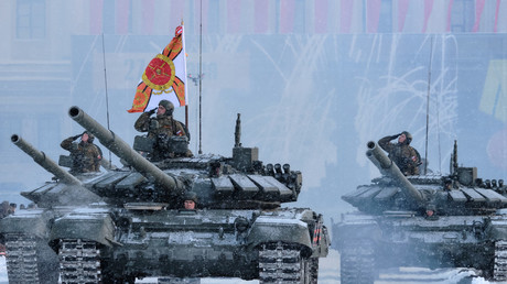 Gedenkfeier in Sankt Petersburg zum 75. Jahrestag des Endes der Leningrader Blockade