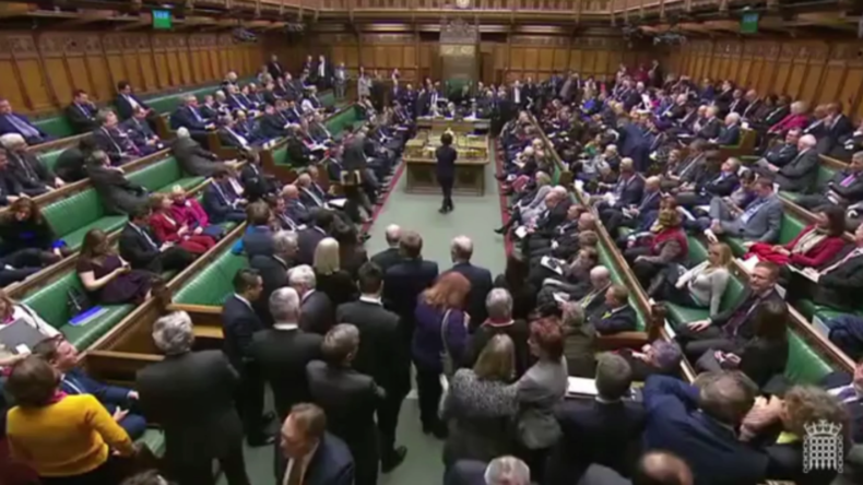 Theresa May erleidet eine weitere Brexit-Niederlage im Unterhaus