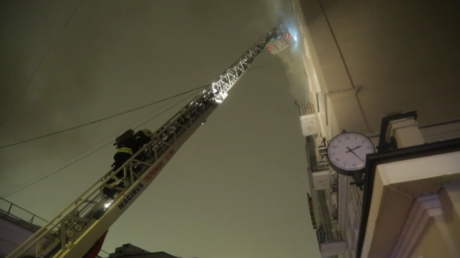 Russland: Mindestens acht Tote nach Brand in historischem Gebäude im Zentrum Moskaus