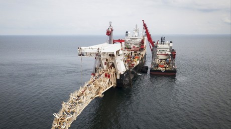 Zu weit für Einknicken vor Washington: Nord Stream 2 zur Hälfte bereits verlegt