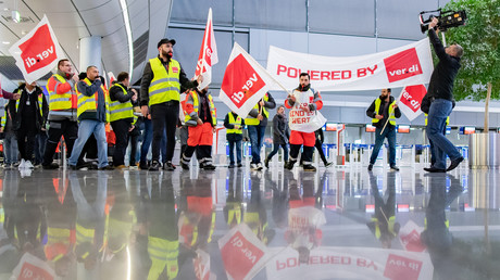 Warnstreik am Airport Düsseldorf - 56 Starts und Landungen annulliert