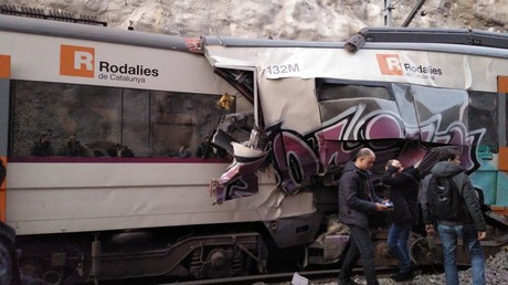 Ein Toter und 16 Verletzte bei Zugkollision nahe Barcelona