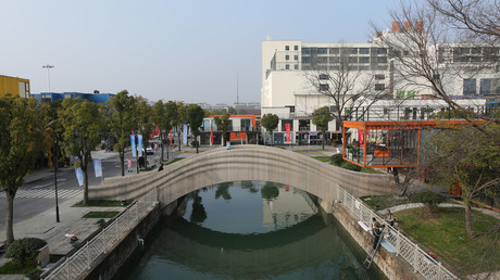 Weltlängste mit 3D-Drucker gebaute Brücke in China errichtet