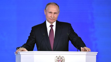 Vorankündigung: RT Deutsch sendet um 10 Uhr Putins Rede zur Lage der Nation mit deutscher Synchro