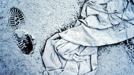 USA: Bankräuber rutscht auf Eis aus - der Polizei in die Arme