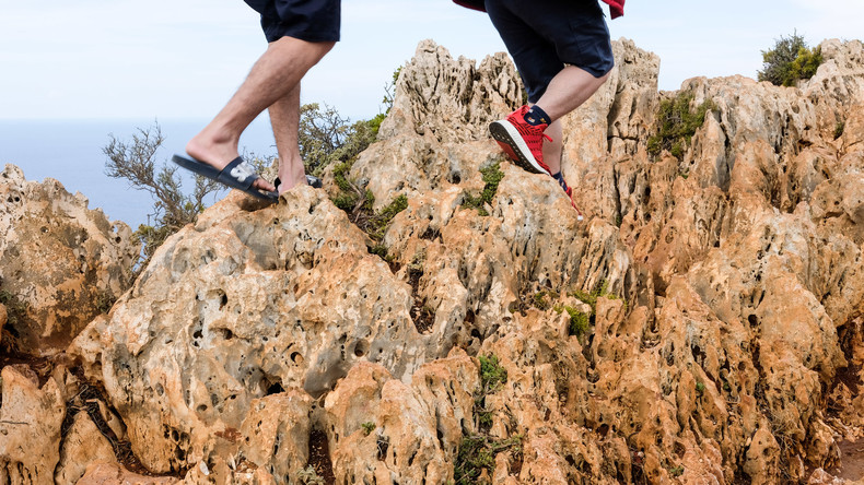 Nationalpark in Italien verhängt Flipflop-Verbot bei Wanderungen